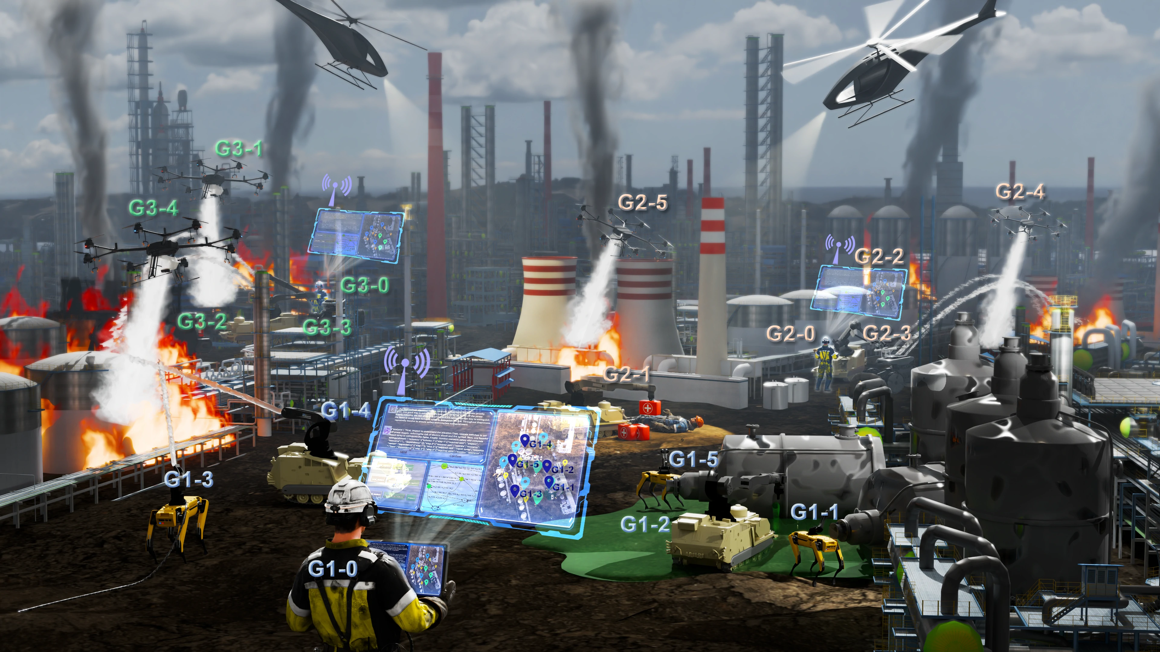 First research result visualization